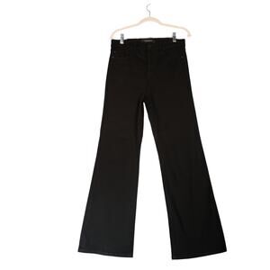 Liverpool Lucy High Rise Bootcut Jeans Womens 8 Black Stretch High Waist 29x30.5